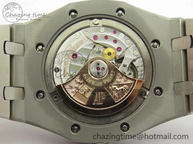 Royal Oak 41mm 15400 SS JF 1:1 Best Edition Gray Textured Dial on SS Bracelet A3120 V5