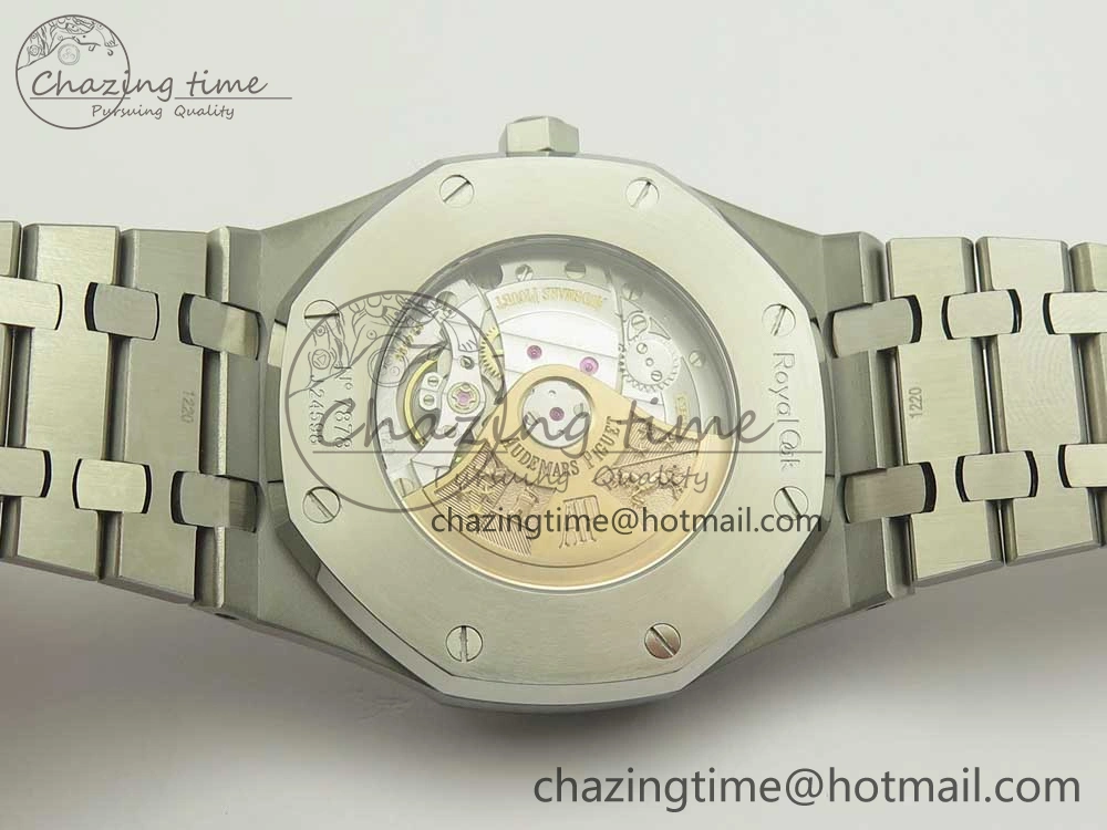 Royal Oak 41mm 15400 SS OMF 1:1 Best Edition Gray Dial on SS Bracelet A3120