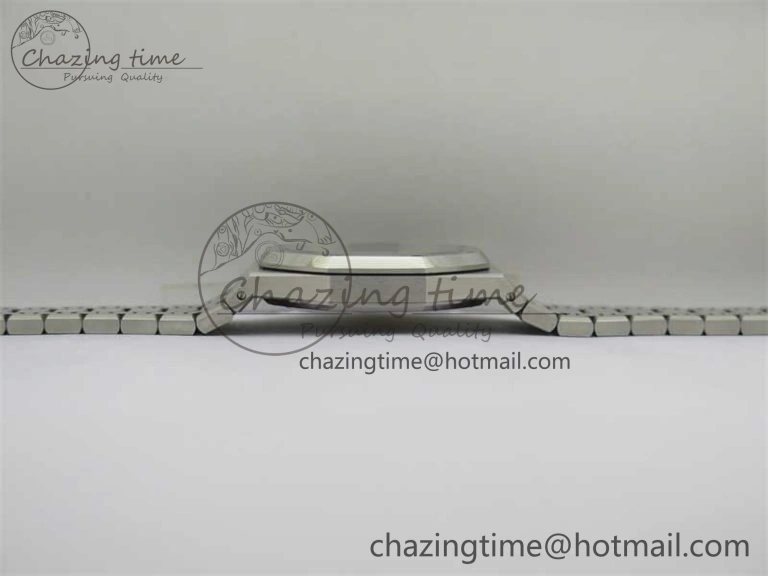 Royal Oak 41mm 15400 SS RSF 1:1 Best Edition Blue Textured Dial on SS Bracelet A3120 Super Clone