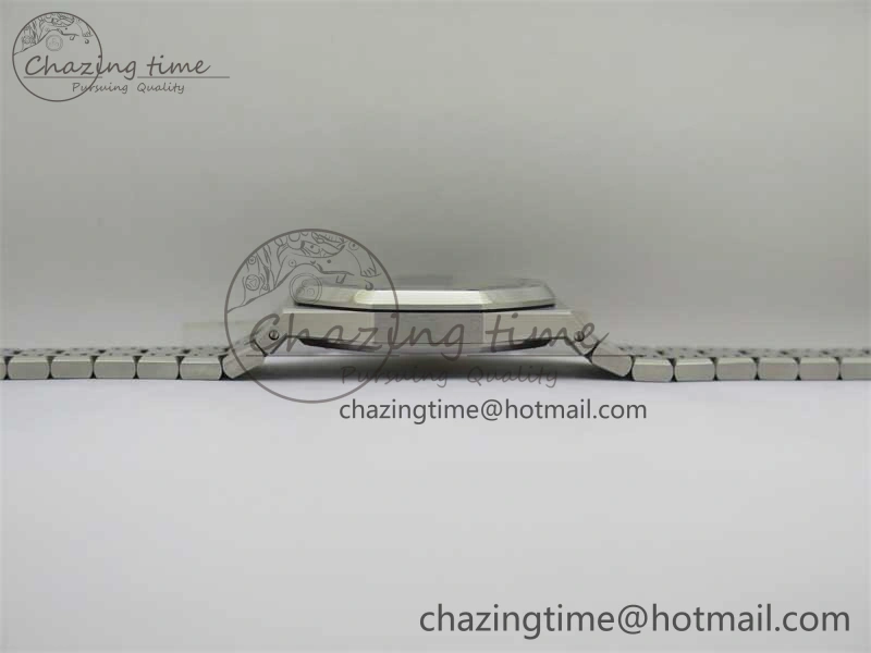 Royal Oak 41mm 15400 SS RSF 1:1 Best Edition Blue Textured Dial on SS Bracelet A3120 Super Clone