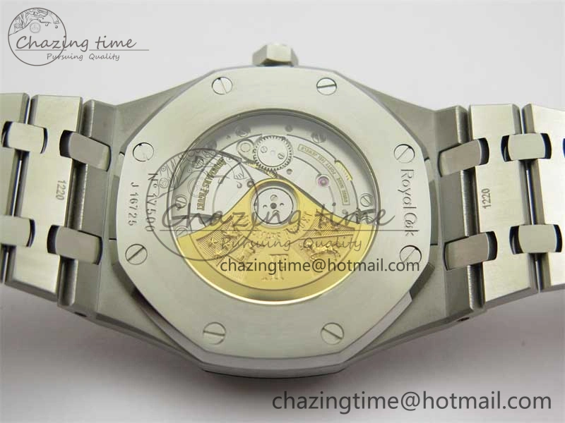 Royal Oak 41mm 15400 SS RSF 1:1 Best Edition Gray Textured Dial on SS Bracelet A3120 Super Clone