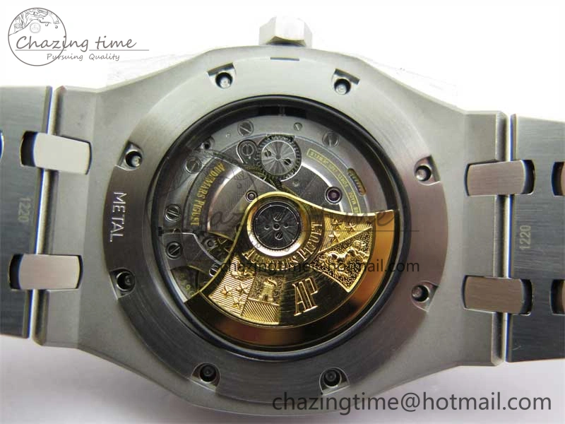 Royal Oak 41mm 15400 SS RSF 1:1 Best Edition Gray Textured Dial on SS Bracelet A3120 Super Clone