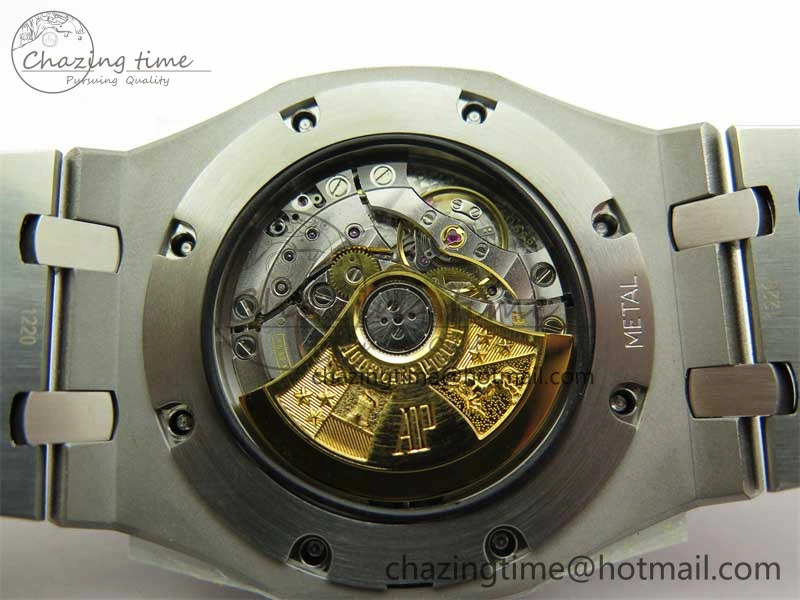 Royal Oak 41mm 15400 SS RSF 1:1 Best Edition Gray Textured Dial on SS Bracelet A3120 Super Clone
