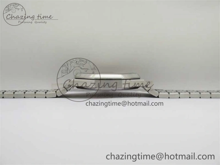 Royal Oak 41mm 15400 SS RSF 1:1 Best Edition White Textured Dial on SS Bracelet A3120 Super Clone