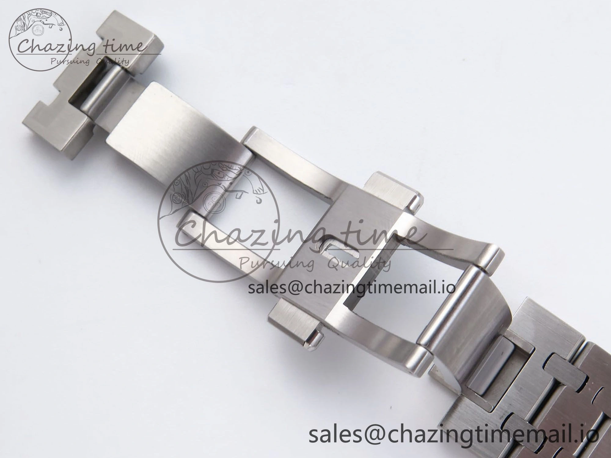 Royal Oak 41mm 15400 SS TKF 1:1 Best Edition Blue Dial on SS Bracelet SA4302 Super Clone