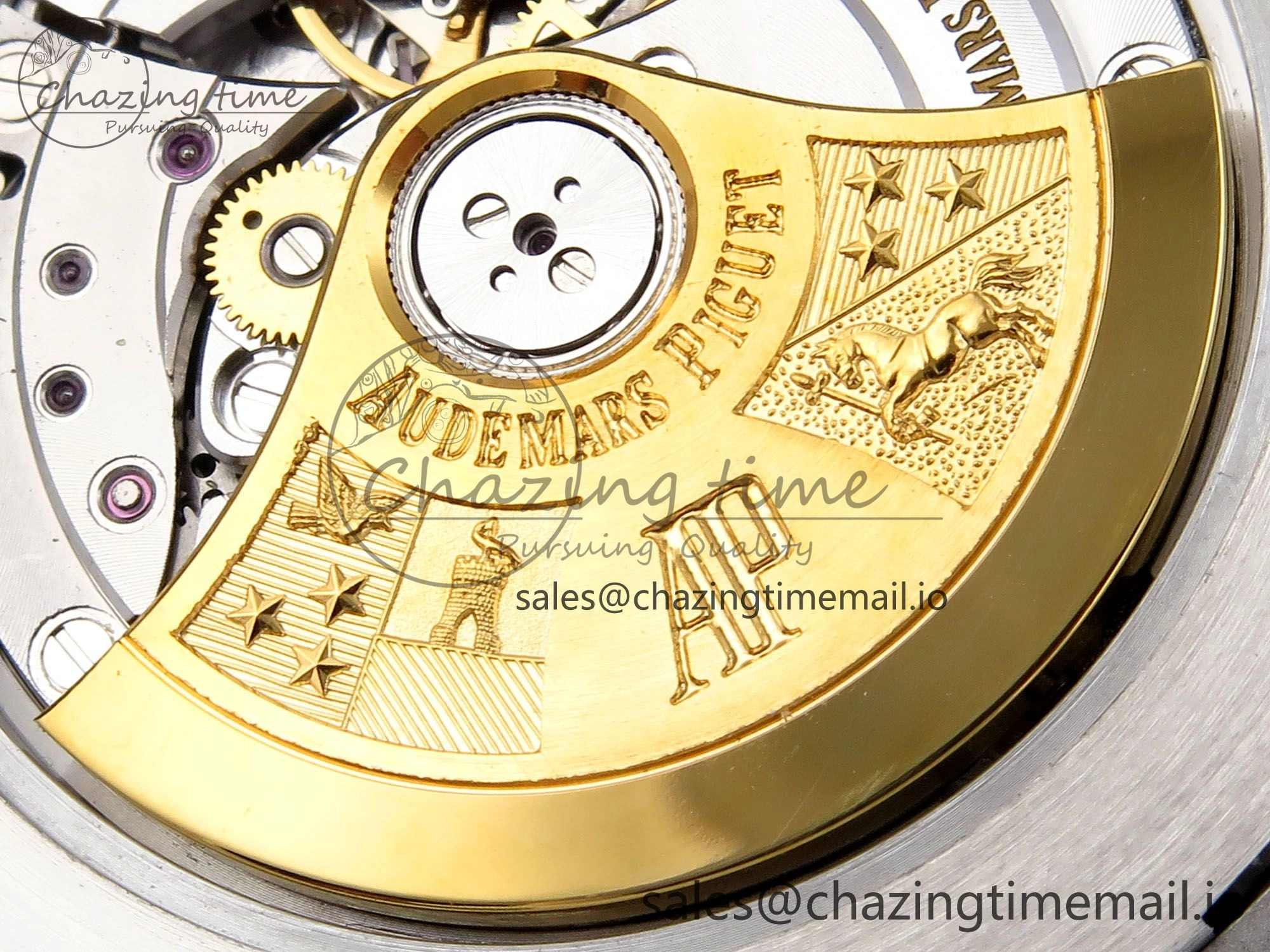 Royal Oak 41mm 15400 SS TKF 1:1 Best Edition White Dial on SS Bracelet SA4302 Super Clone