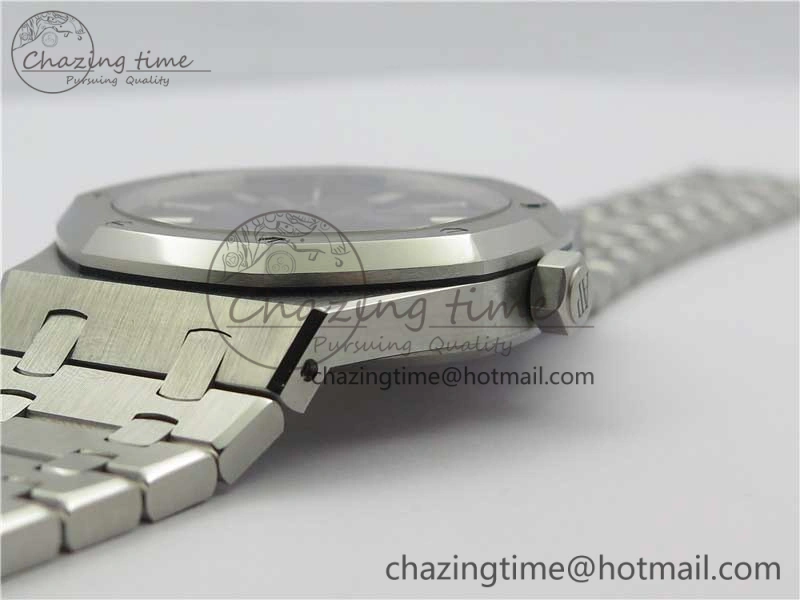 Royal Oak 41mm 15400 SS ZF 1:1 Best Edition Gray Textured Dial on SS Bracelet A3120 (Free Box)