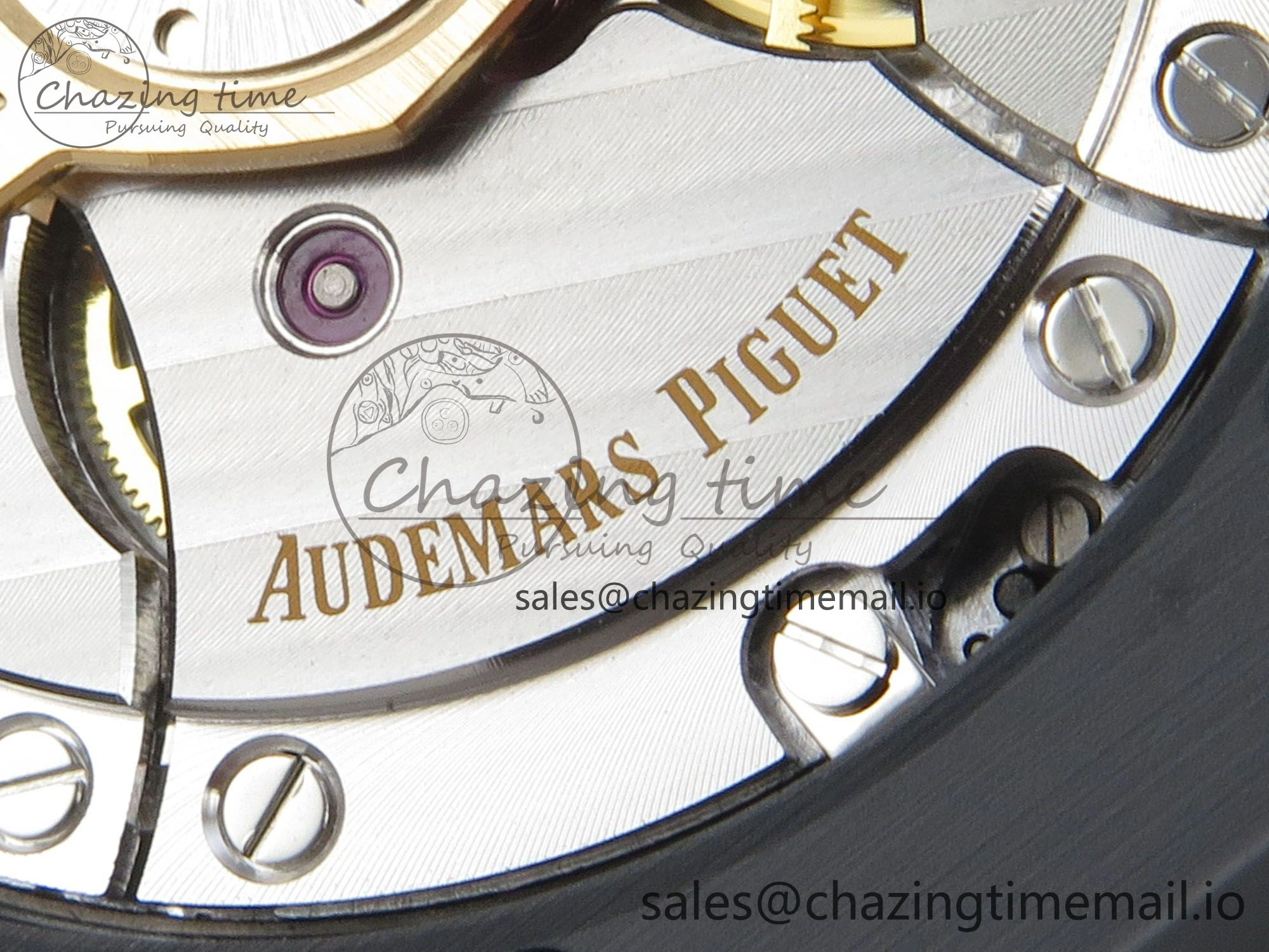 Royal Oak 41mm 15500 APSF 1:1 Best Edition Black Dial on Black Ceramic Bracelet SA4302 Super Clone