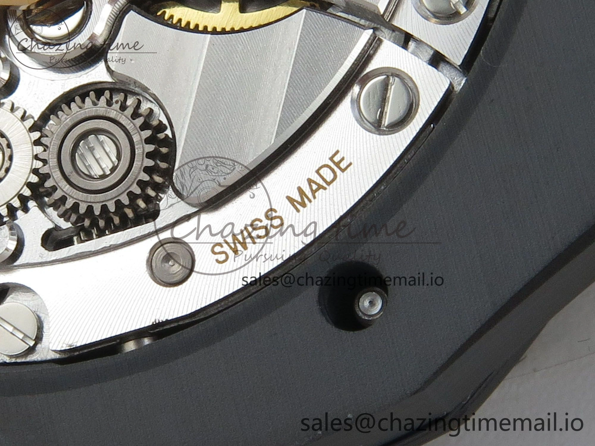 Royal Oak 41mm 15500 APSF 1:1 Best Edition Black Dial on Black Ceramic Bracelet SA4302 Super Clone