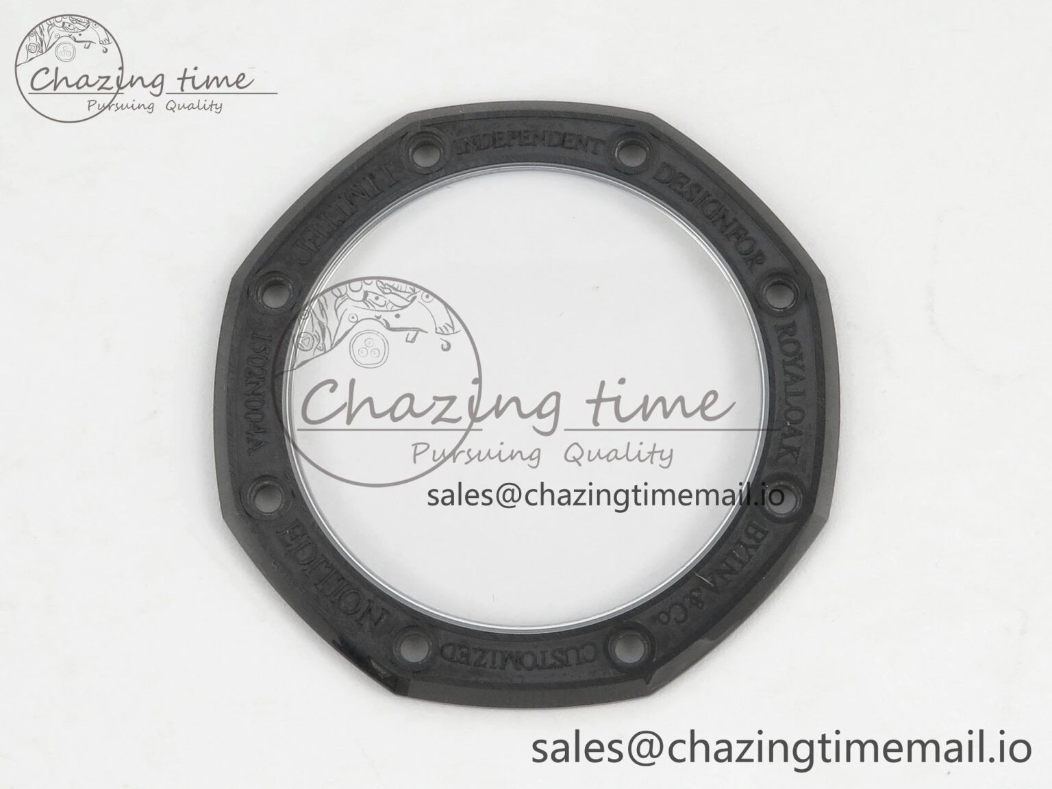 Royal Oak 41mm 15500 APSF 1:1 Best Edition Black Dial on Black Ceramic Bracelet SA4302 Super Clone