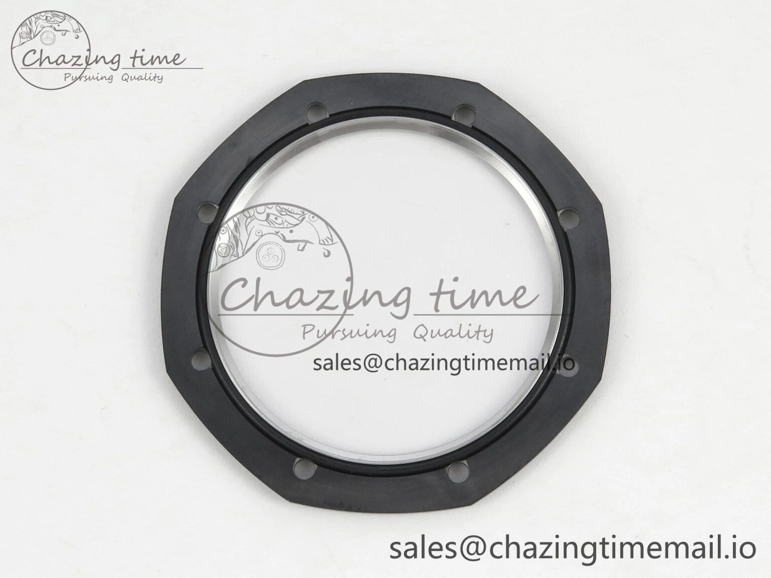 Royal Oak 41mm 15500 APSF 1:1 Best Edition Black Dial on Black Ceramic Bracelet SA4302 Super Clone