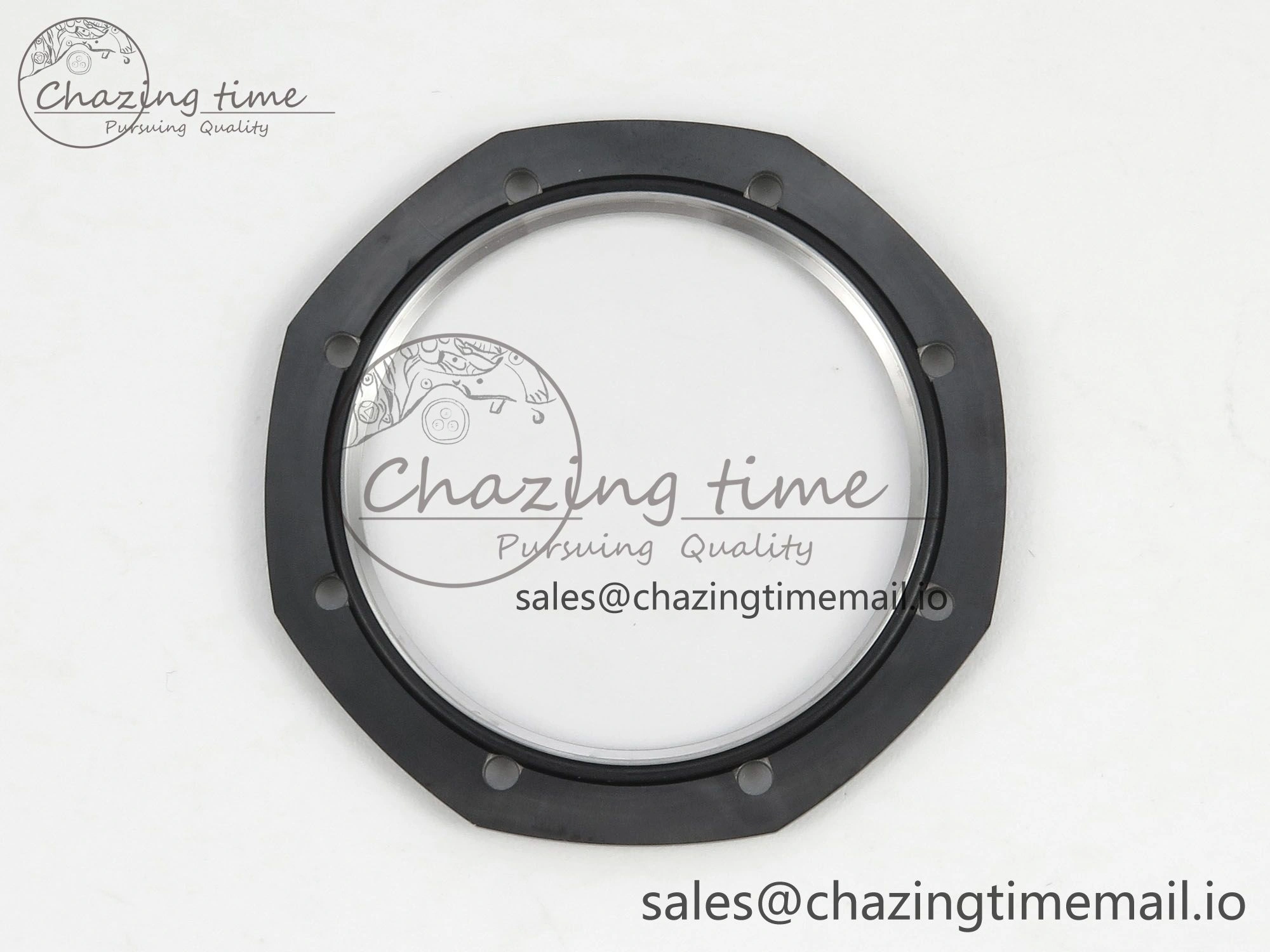 Royal Oak 41mm 15500 APSF 1:1 Best Edition Black Dial on Black Ceramic Bracelet SA4302 Super Clone