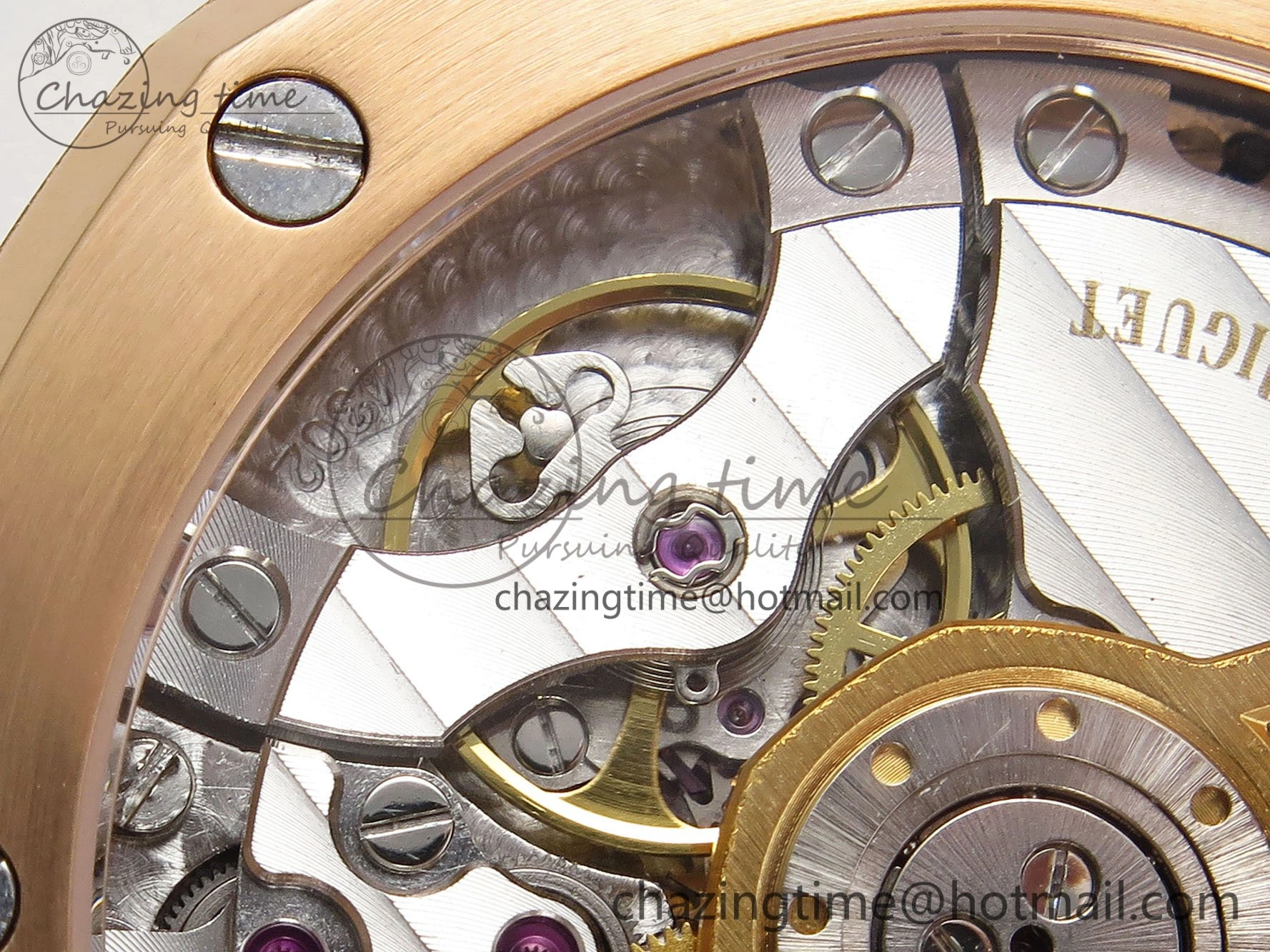 Royal Oak 41mm 15500 Frosted RG IPF 1:1 Best Edition Black Textured Dial on RG Bracelet SA4302 Super Clone