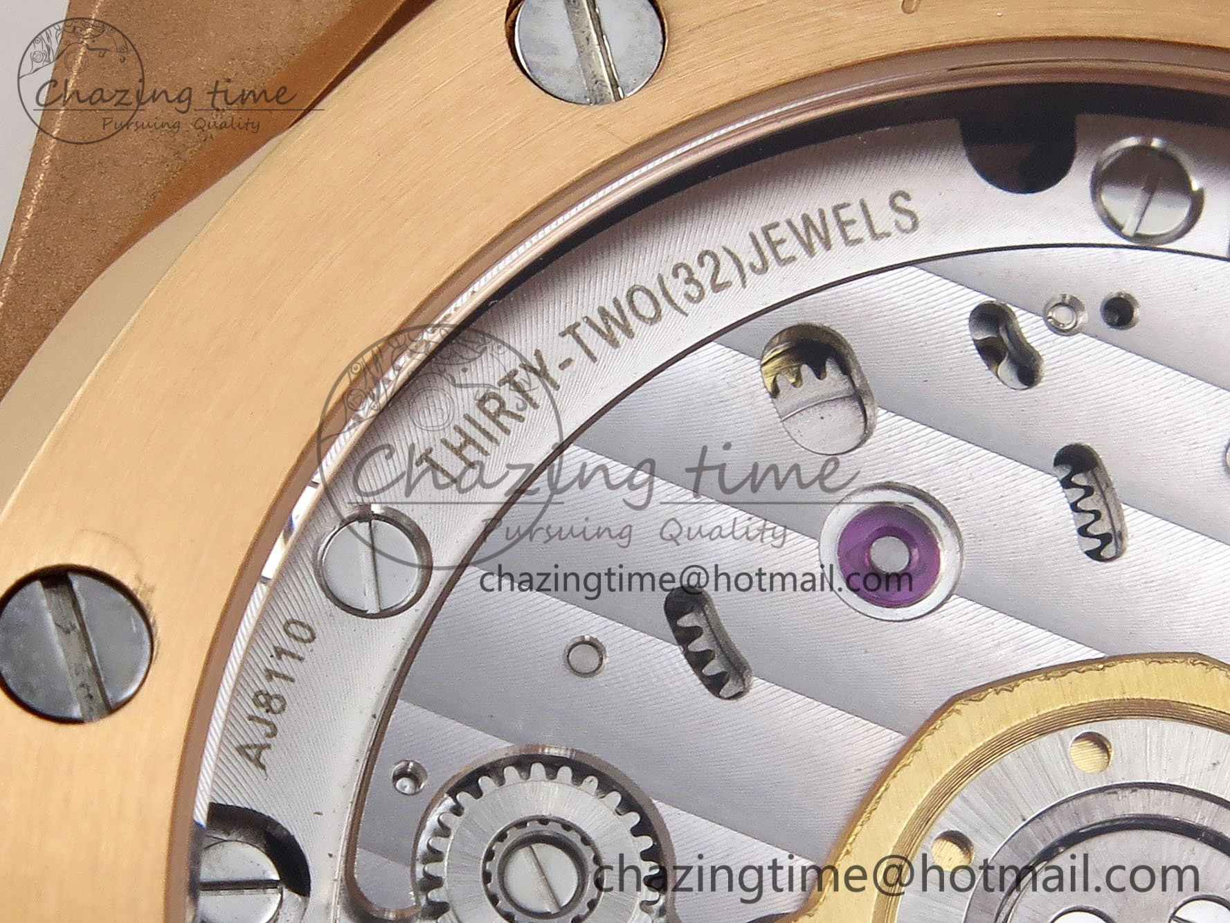 Royal Oak 41mm 15500 Frosted RG IPF 1:1 Best Edition Black Textured Dial on RG Bracelet SA4302 Super Clone