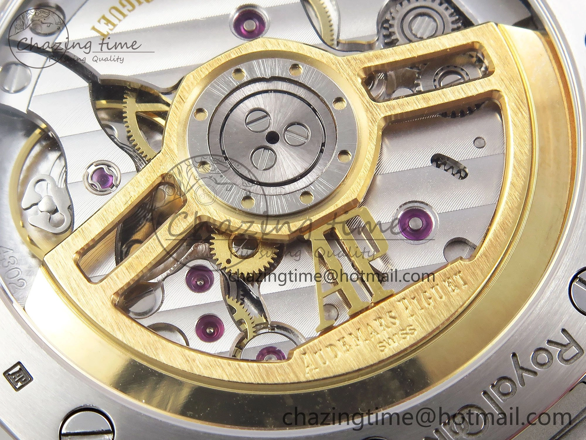 Royal Oak 41mm 15500 Frosted SS APSF 1:1 Best Edition Gray Textured Dial on SS Bracelet SA4302 Super Clone
