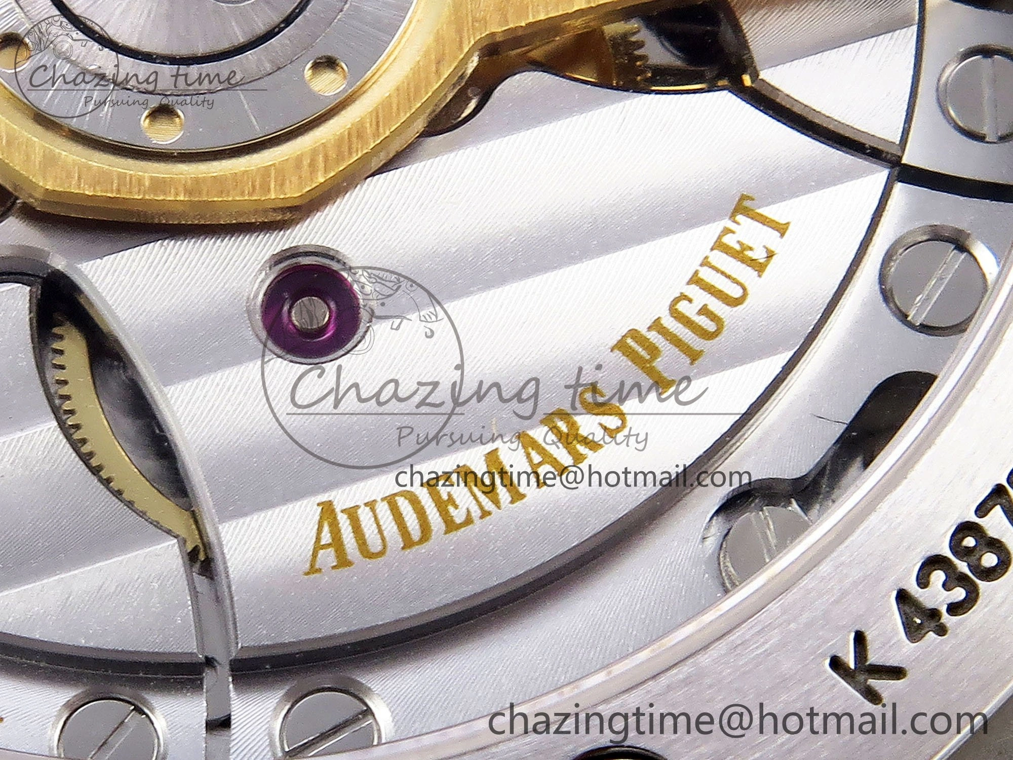 Royal Oak 41mm 15500 Frosted SS APSF 1:1 Best Edition Gray Textured Dial on SS Bracelet SA4302 Super Clone