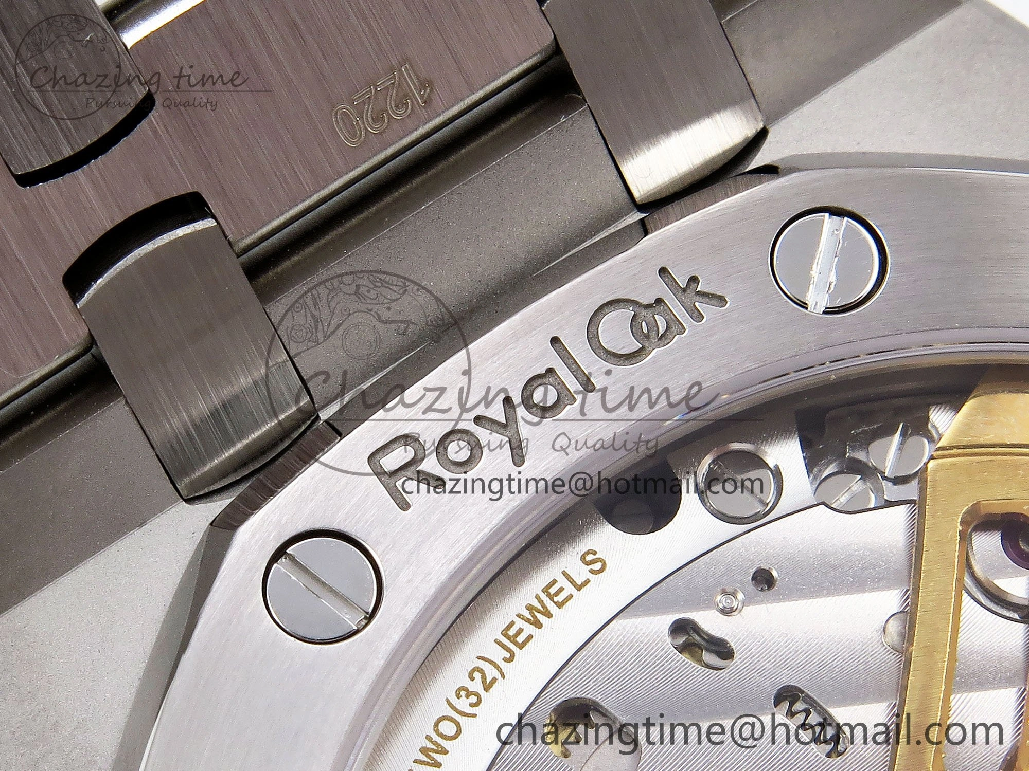 Royal Oak 41mm 15500 Frosted SS APSF 1:1 Best Edition Gray Textured Dial on SS Bracelet SA4302 Super Clone