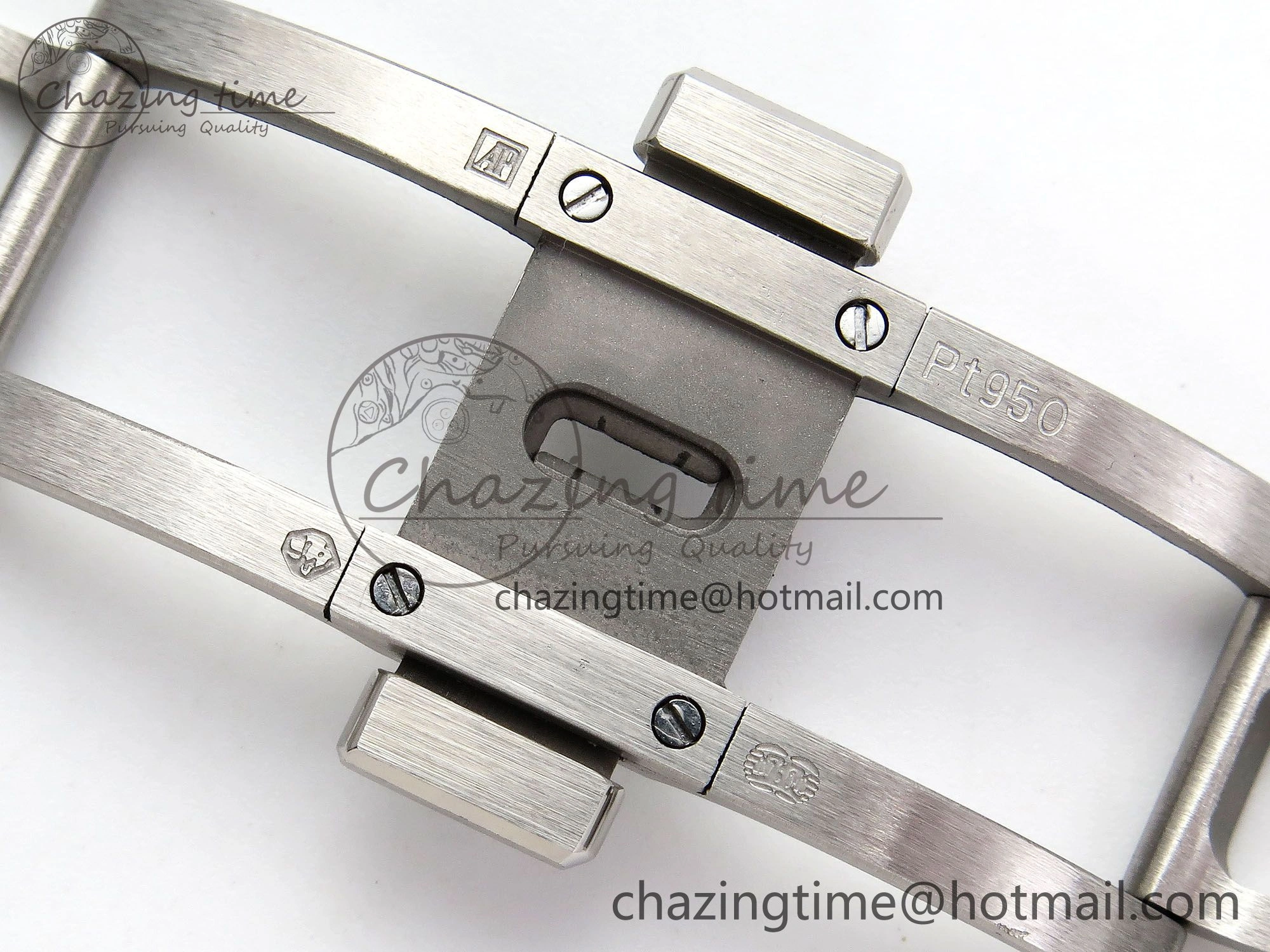 Royal Oak 41mm 15500 Frosted SS APSF 1:1 Best Edition Grey Textured Dial on SS Bracelet SA4302 Super Clone
