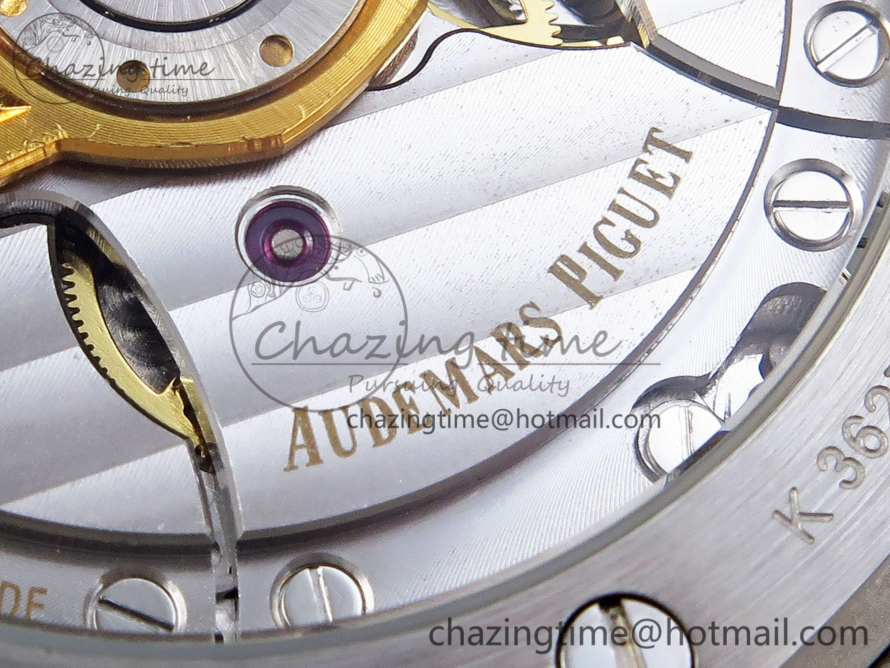 Royal Oak 41mm 15500 Frosted SS IPF 1:1 Best Edition Blue Textured Dial on SS Bracelet SA4302 Super Clone