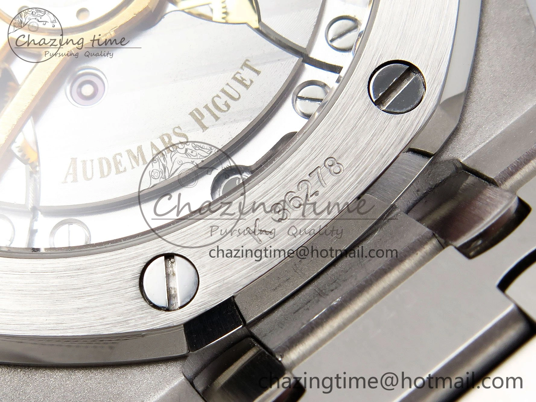 Royal Oak 41mm 15500 Frosted SS IPF 1:1 Best Edition Blue Textured Dial on SS Bracelet SA4302 Super Clone