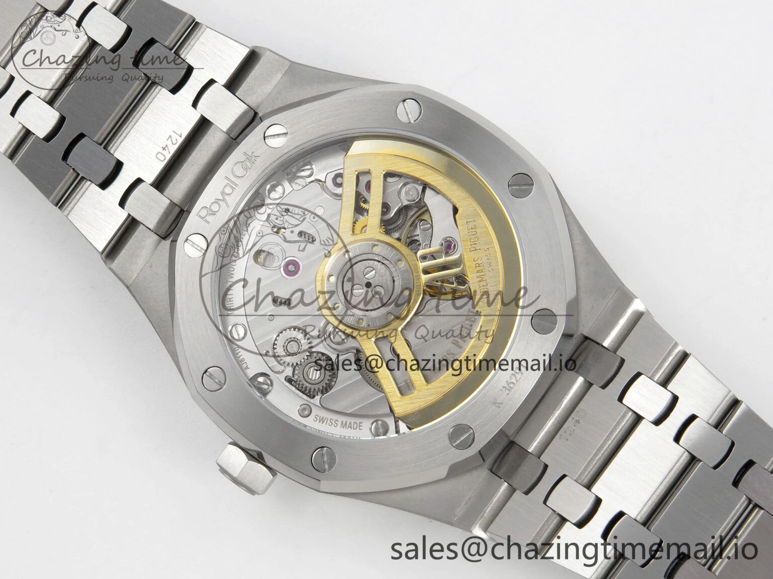Royal Oak 41mm 15500 KAWS SS IPF 1:1 Best Edition XX Dial on SS Bracelet SA4302 Super Clone