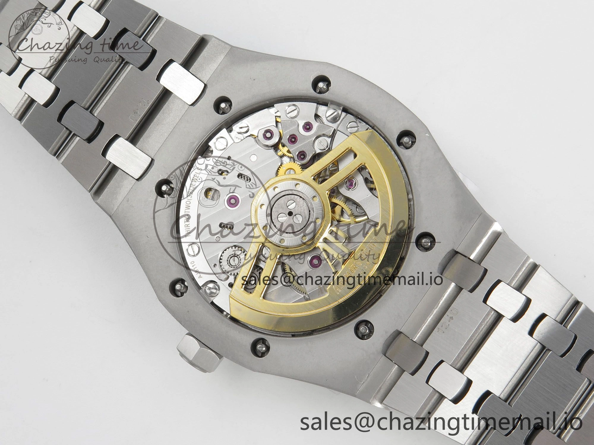 Royal Oak 41mm 15500 KAWS SS IPF 1:1 Best Edition XX Dial on SS Bracelet SA4302 Super Clone