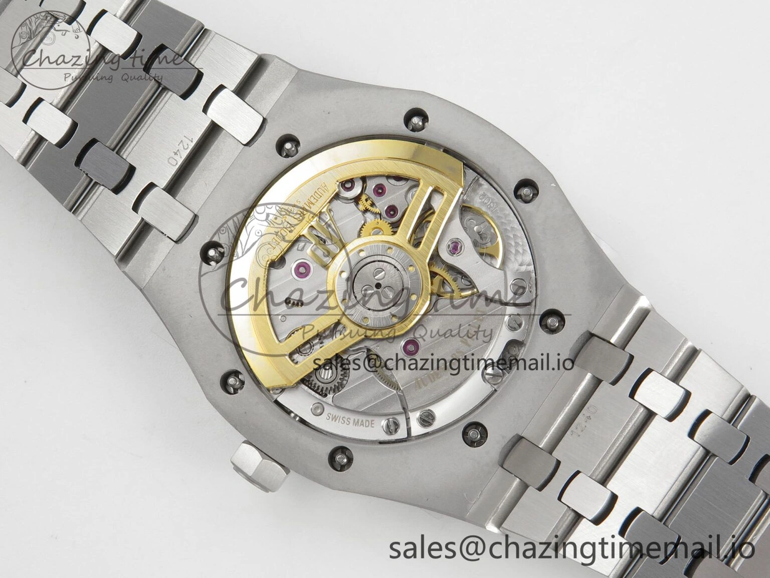 Royal Oak 41mm 15500 KAWS SS IPF 1:1 Best Edition XX Dial on SS Bracelet SA4302 Super Clone
