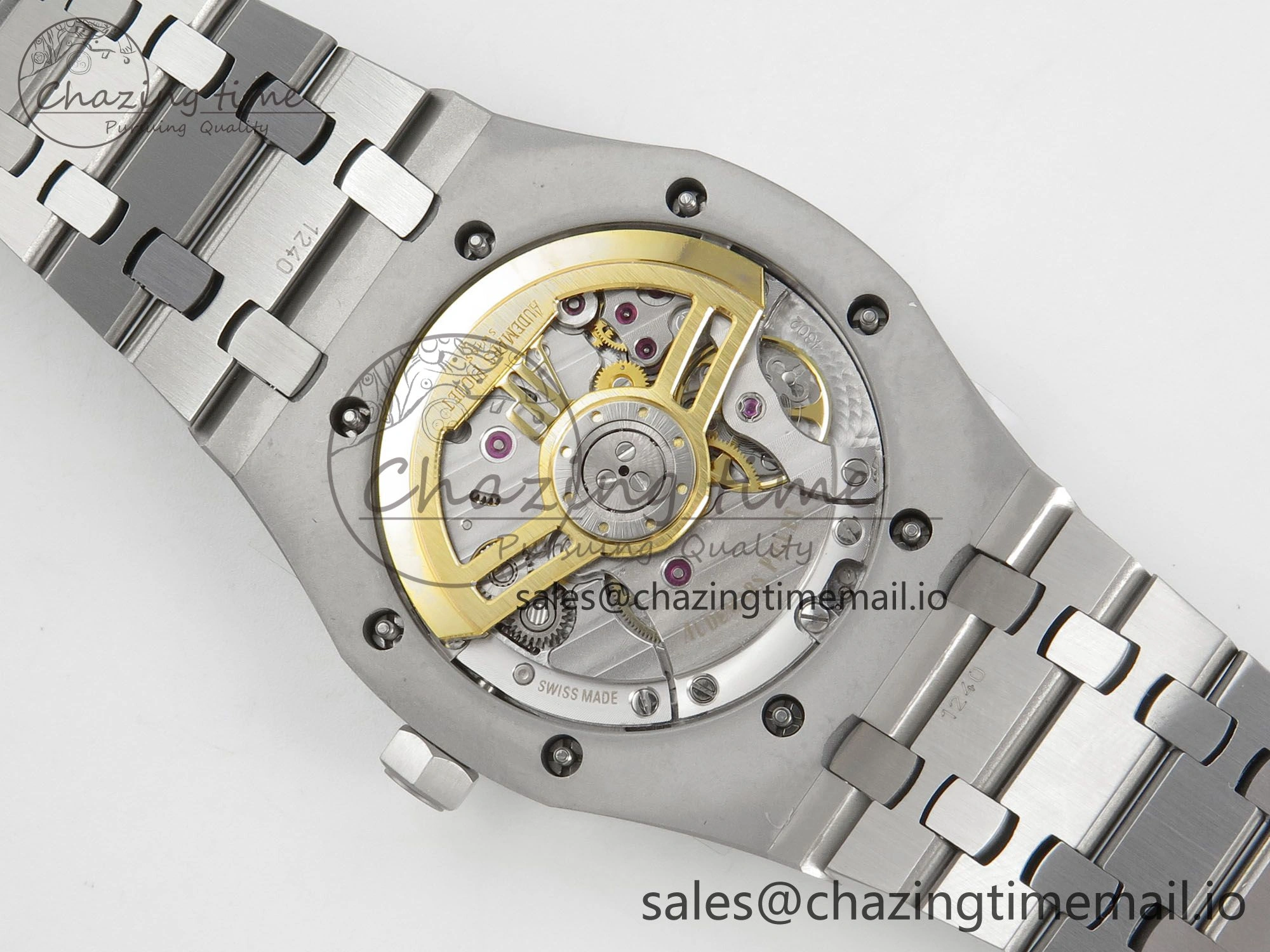 Royal Oak 41mm 15500 KAWS SS IPF 1:1 Best Edition XX Dial on SS Bracelet SA4302 Super Clone