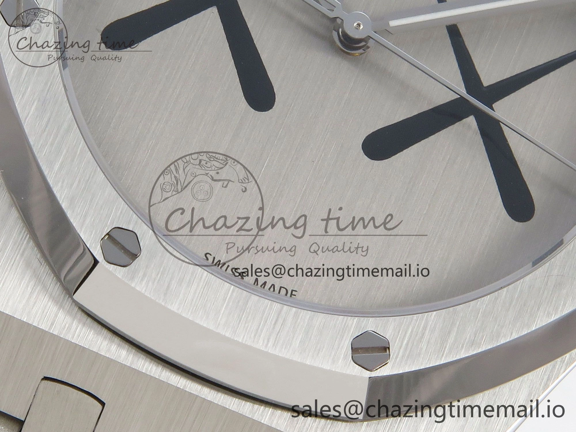 Royal Oak 41mm 15500 KAWS SS IPF 1:1 Best Edition XX Dial on SS Bracelet SA4302 Super Clone
