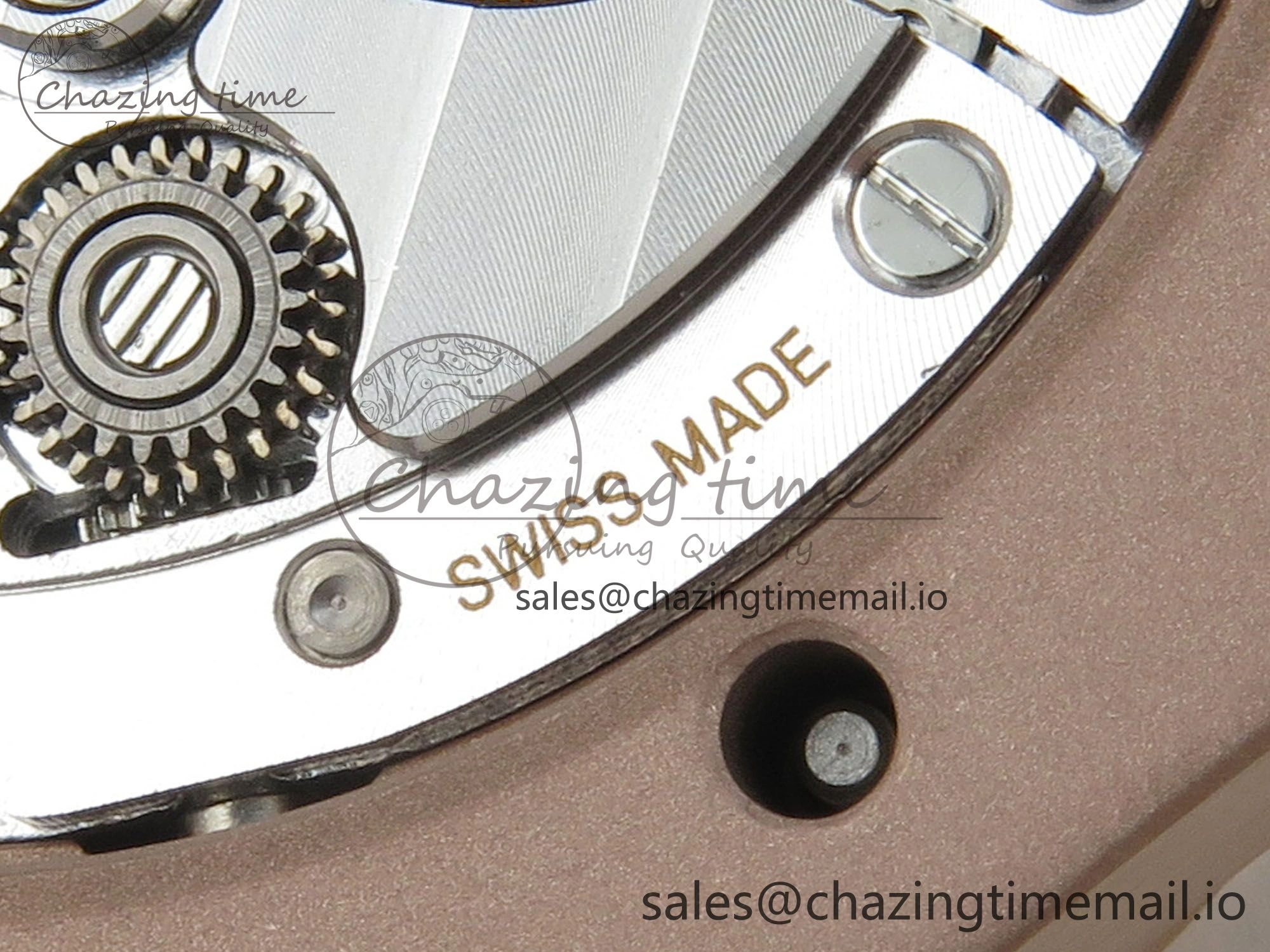 Royal Oak 41mm 15500 RG RSF 1:1 Best Edition Black Dial on RG Bracelet SA4302 Super Clone
