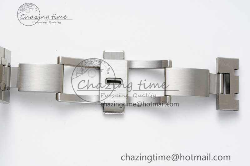 Royal Oak 41mm 15500 SS APSF 1:1 Best Edition Gray Textured Dial on SS Bracelet A4302 Super Clone