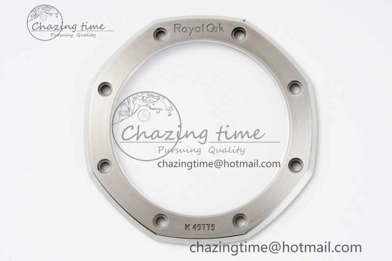 Royal Oak 41mm 15500 SS APSF 1:1 Best Edition Gray Textured Dial on SS Bracelet A4302 Super Clone