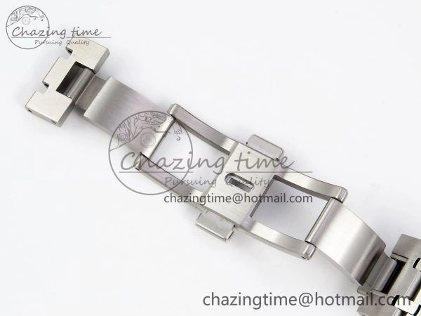Royal Oak 41mm 15500 SS APSF 1:1 Best Edition Green Textured Dial on SS Bracelet SA4302 Super Clone