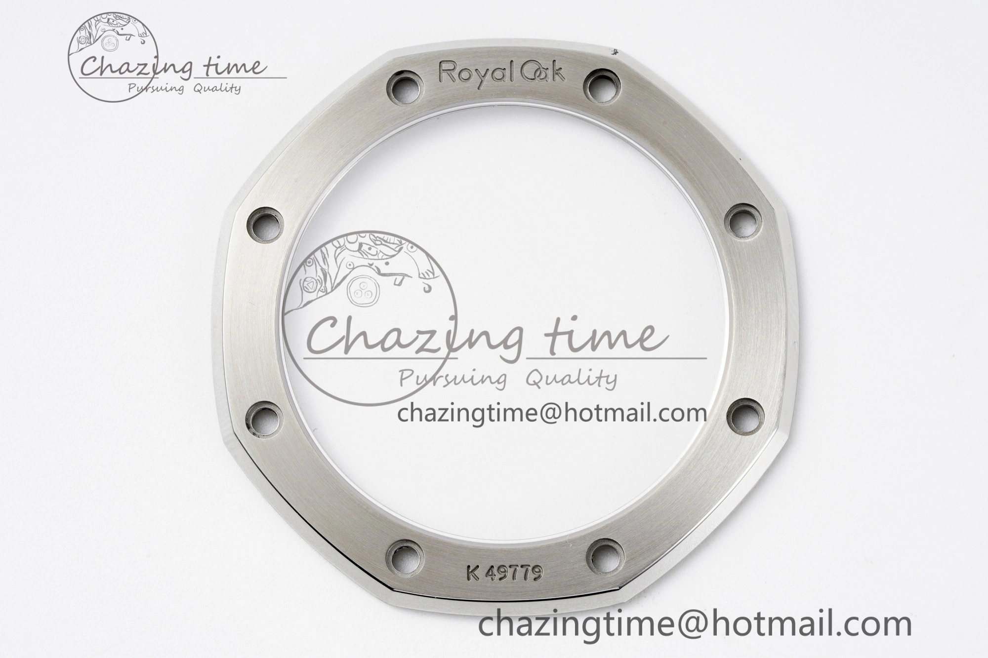 Royal Oak 41mm 15500 SS APSF 1:1 Best Edition White Textured Dial on SS Bracelet A4302 Super Clone