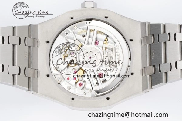 Royal Oak 41mm 15500 SS BF 1:1 Best Edition Gray Textured Dial on SS Bracelet A4302