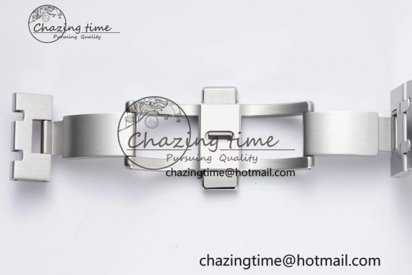 Royal Oak 41mm 15500 SS BF 1:1 Best Edition Gray Textured Dial on SS Bracelet A4302
