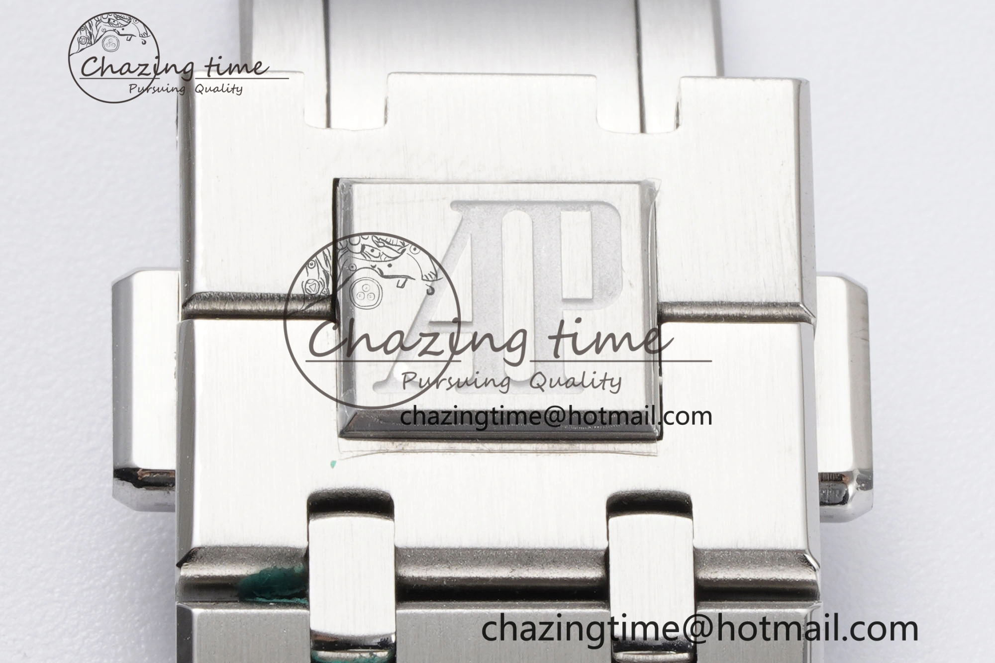 Royal Oak 41mm 15500 SS BF 1:1 Best Edition Gray Textured Dial on SS Bracelet A4302