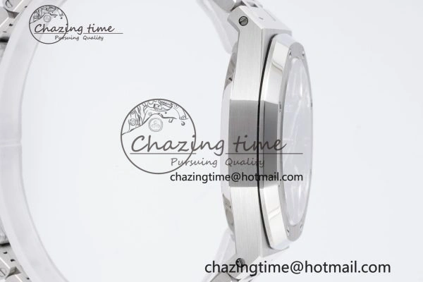 Royal Oak 41mm 15500 SS BF 1:1 Best Edition Gray Textured Dial on SS Bracelet A4302
