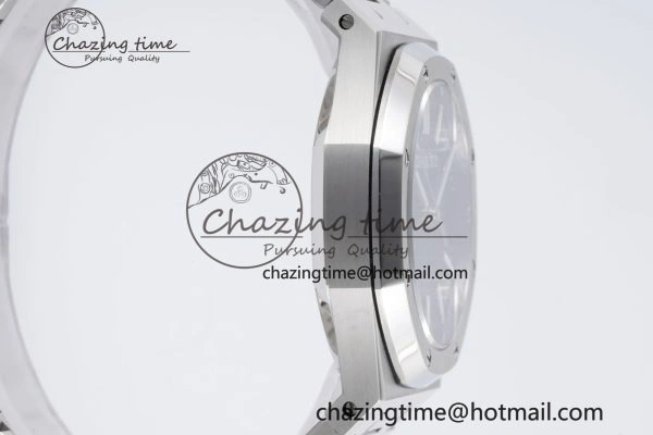 Royal Oak 41mm 15500 SS BF 1:1 Best Edition Green Textured Dial on SS Bracelet A4302