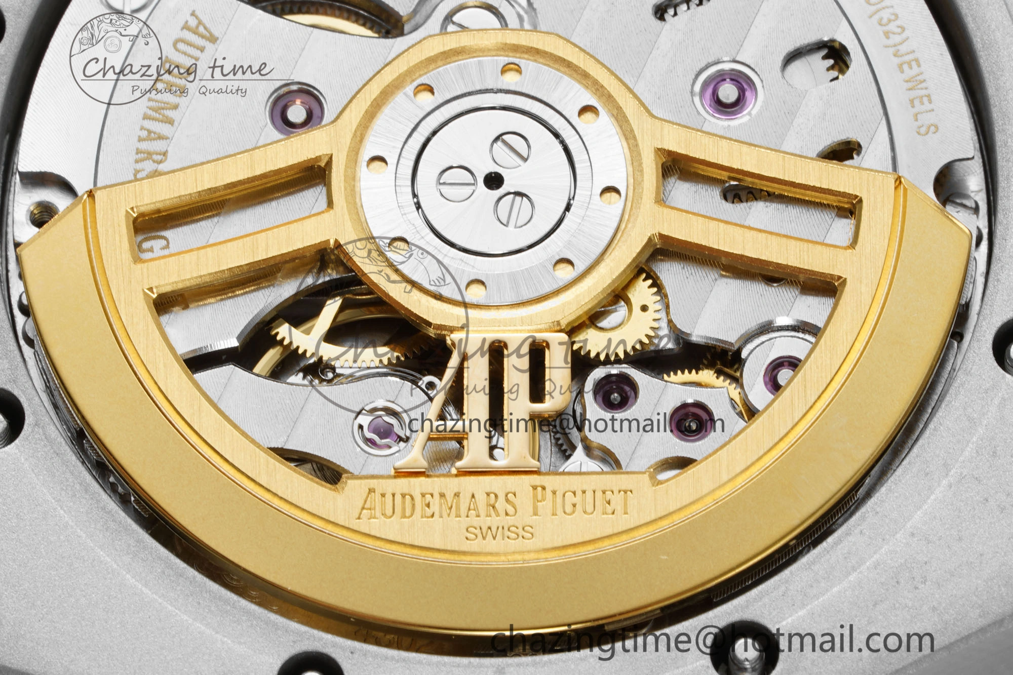Royal Oak 41mm 15500 SS IPF 1:1 Best Edition Blue Textured Dial on SS Bracelet SA4302 Super Clone