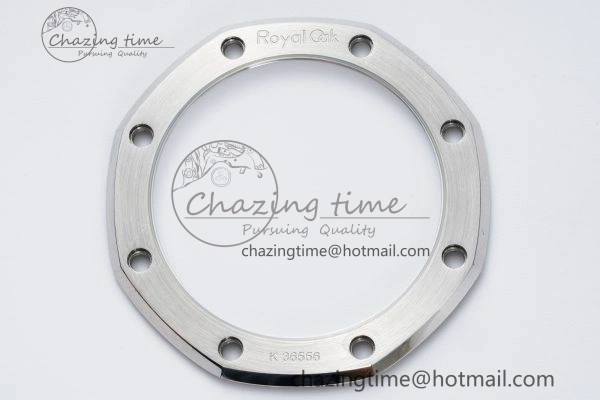 Royal Oak 41mm 15500 SS IPF 1:1 Best Edition Gray Textured Dial on SS Bracelet SA4302 Super Clone