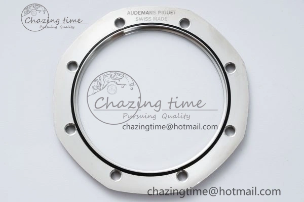 Royal Oak 41mm 15500 SS IPF 1:1 Best Edition Gray Textured Dial on SS Bracelet SA4302 Super Clone