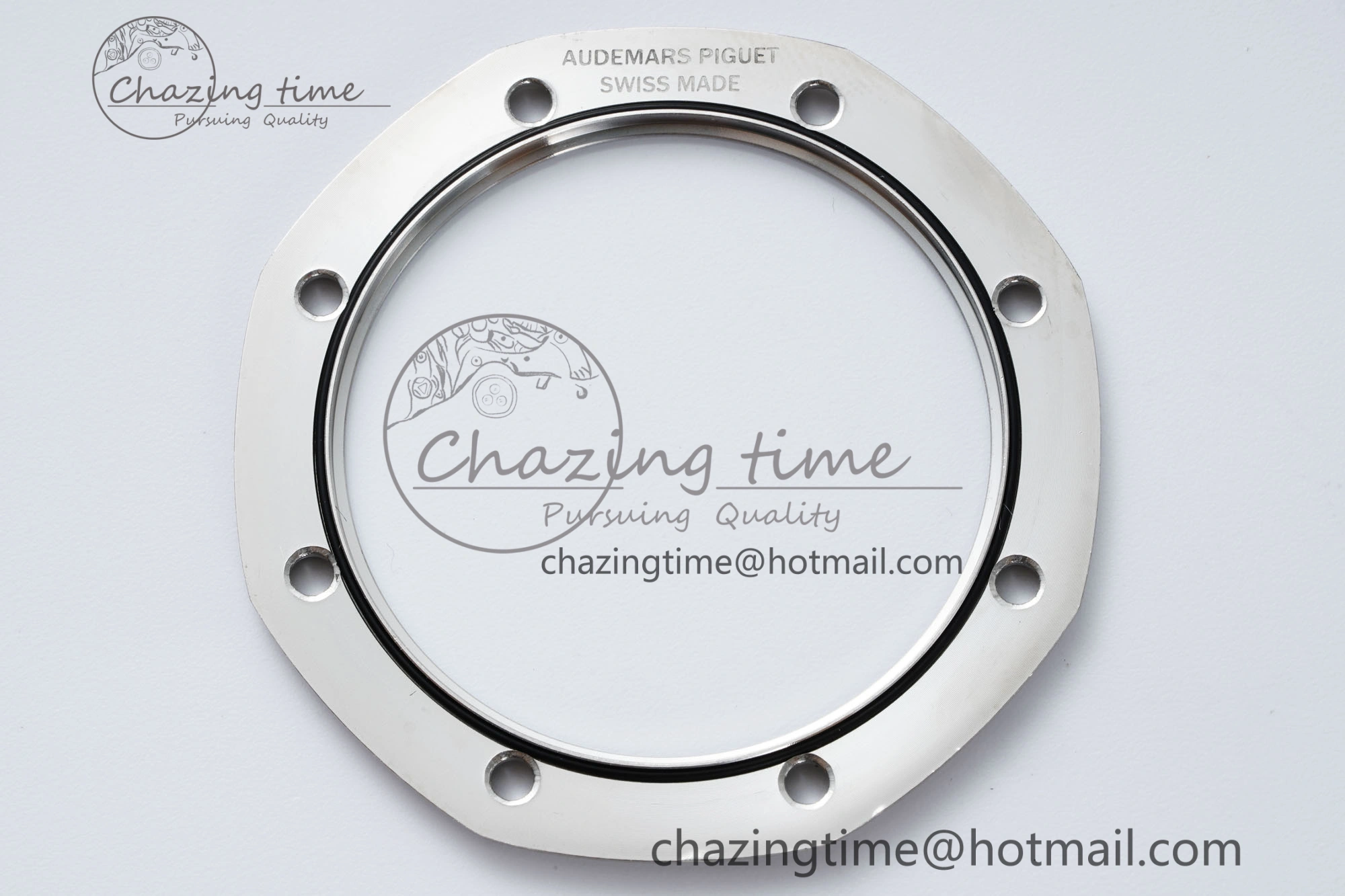 Royal Oak 41mm 15500 SS IPF 1:1 Best Edition Gray Textured Dial on SS Bracelet SA4302 Super Clone