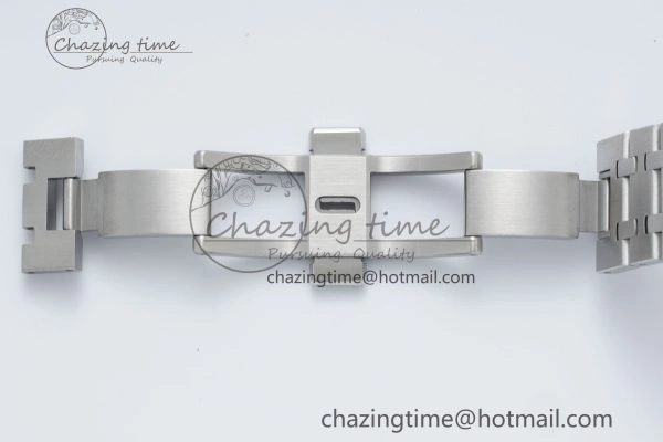 Royal Oak 41mm 15500 SS IPF 1:1 Best Edition Gray Textured Dial on SS Bracelet SA4302 Super Clone