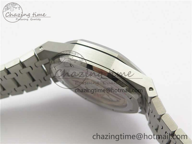 Royal Oak 41mm 15500 SS OMF Best Edition Blue Textured Dial on SS Bracelet A4302