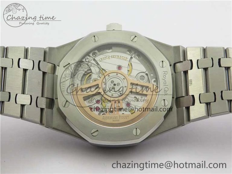 Royal Oak 41mm 15500 SS OMF Best Edition Blue Textured Dial on SS Bracelet A4302