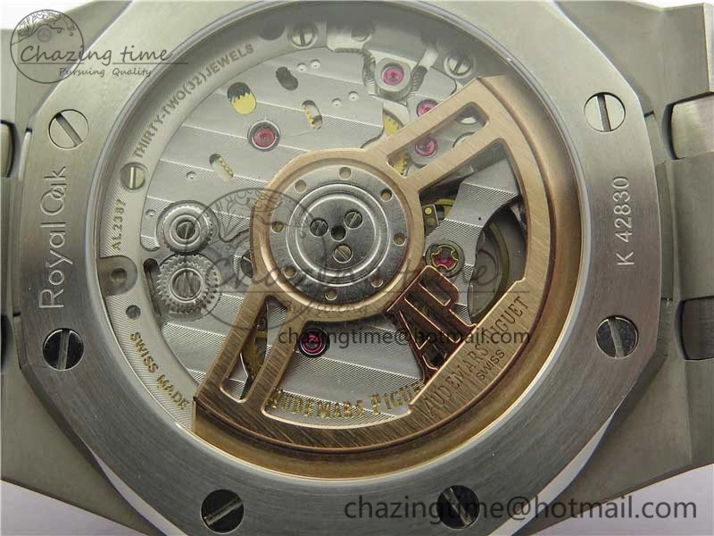 Royal Oak 41mm 15500 SS OMF Best Edition Blue Textured Dial on SS Bracelet A4302