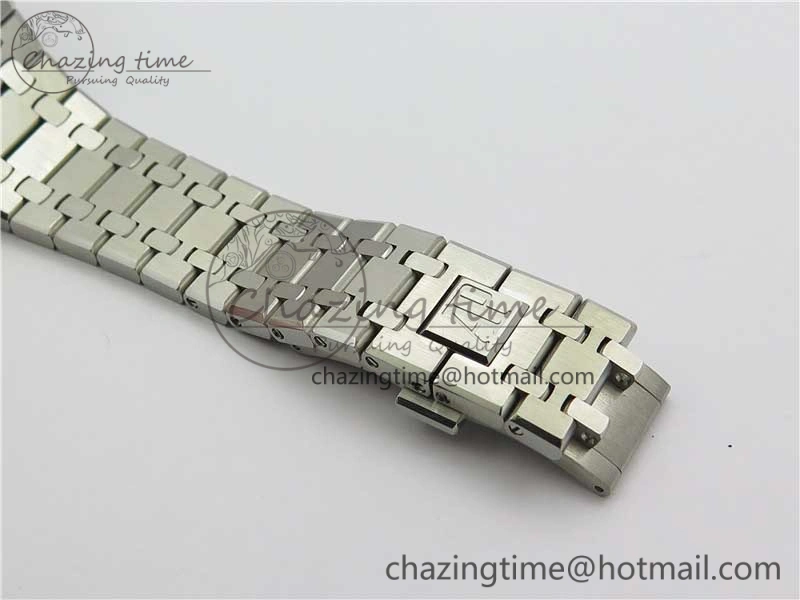 Royal Oak 41mm 15500 SS OMF Best Edition Gray Textured Dial on SS Bracelet A4302
