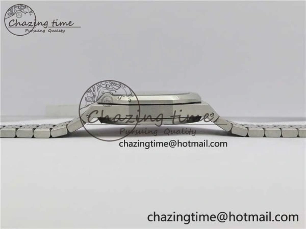 Royal Oak 41mm 15500 SS OMF Best Edition White Textured Dial on SS Bracelet A4302