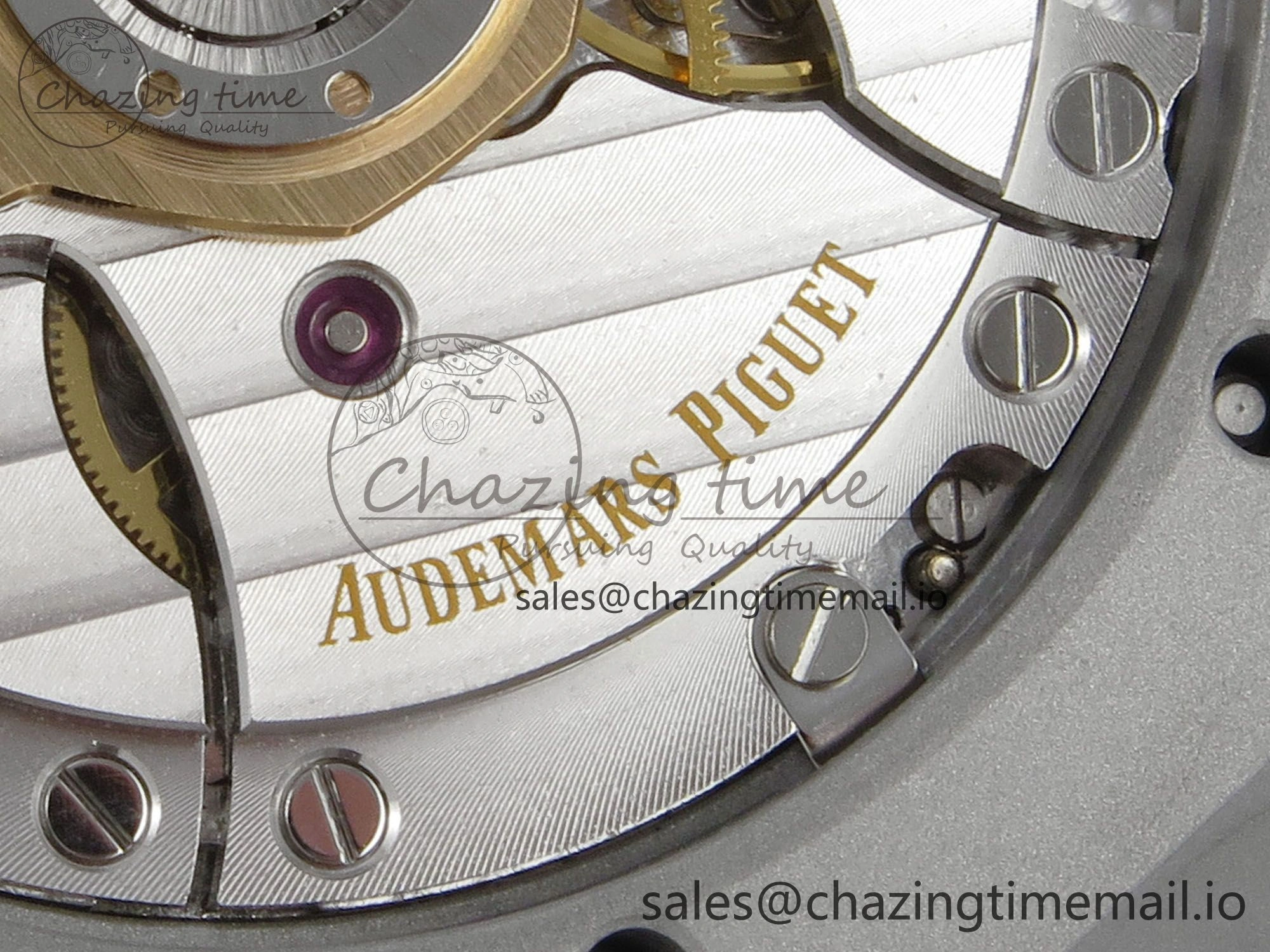 Royal Oak 41mm 15500 SS RSF 1:1 Best Edition Gray Dial on SS Bracelet SA4302 Super Clone
